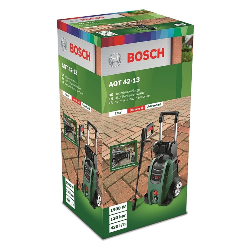 เครื่องฉีดน้ำ BOSCH AQT 42-13 130 BAR 1,900 วัตต์