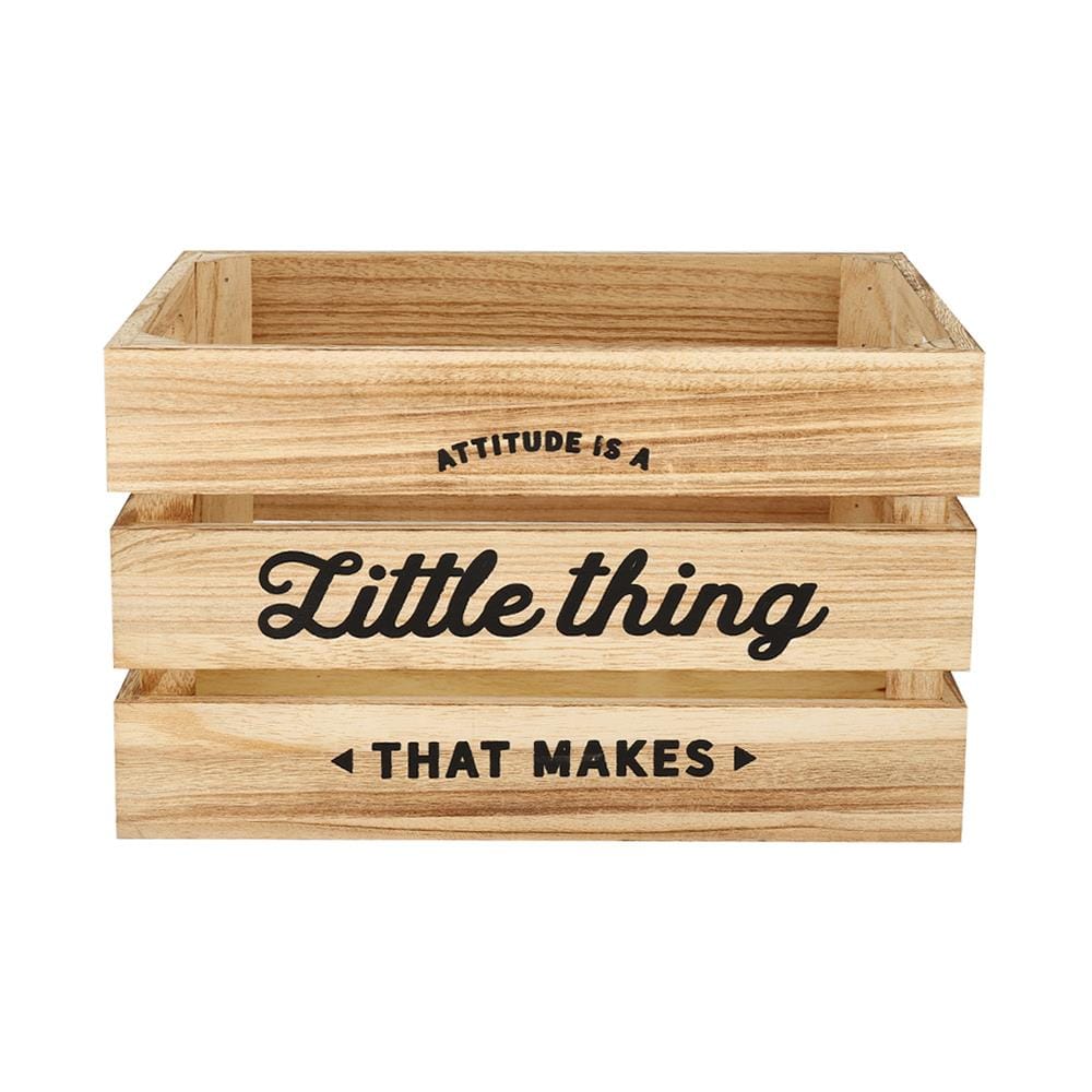 กล่องลังไม้ STACKO LITTLE THING 35x25x20 ซม. สี NATURAL