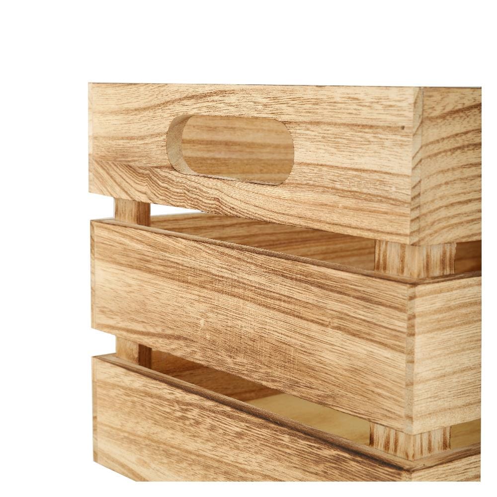 กล่องลังไม้ STACKO LITTLE THING 35x25x20 ซม. สี NATURAL