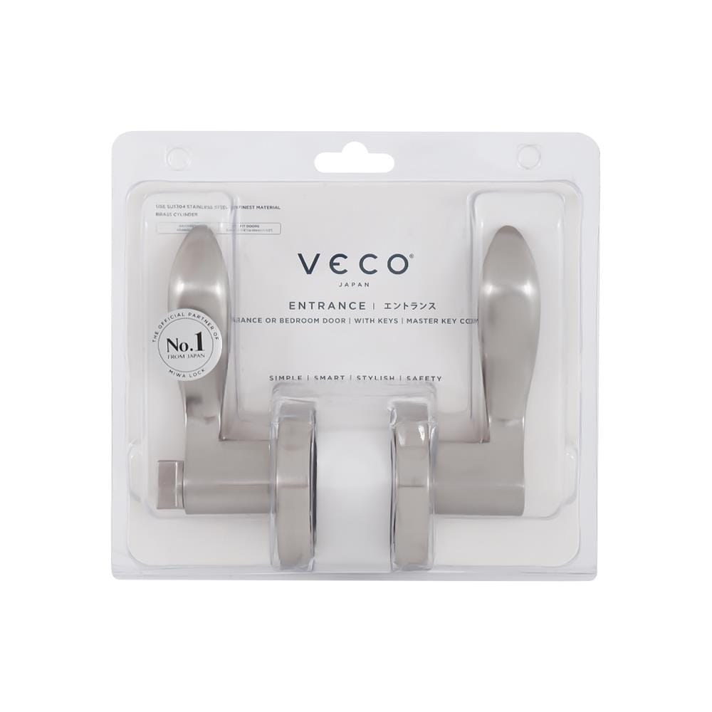 มือจับก้านโยก VECO 6254-SS-ET SS สีสเตนเลส