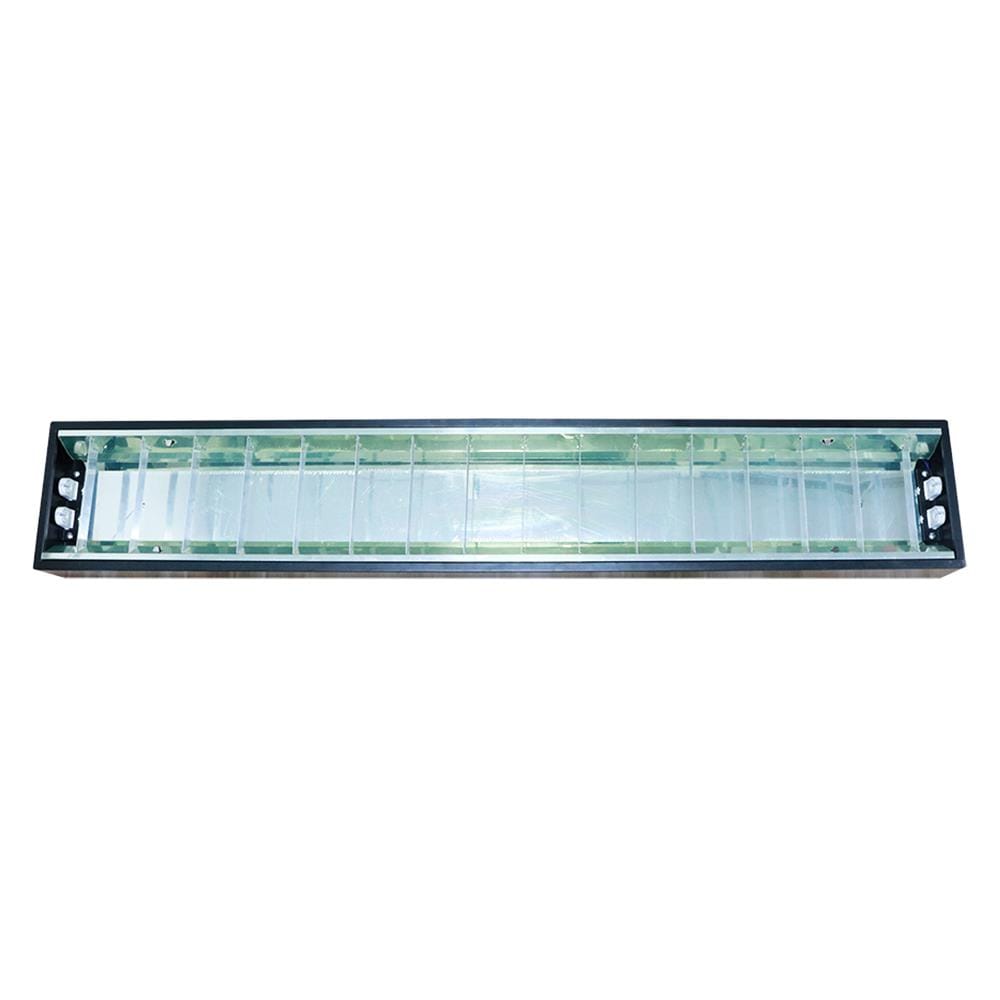 โคมตะแกรงติดลอย RACER LINEAR LOUVER 2x18 วัตต์ สีดำ