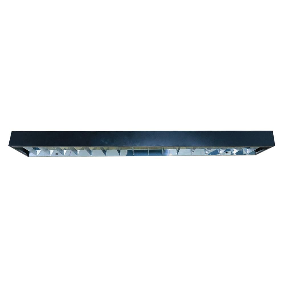 โคมตะแกรงติดลอย RACER LINEAR LOUVER 2x18 วัตต์ สีดำ