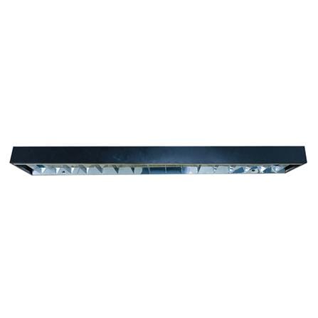 โคมตะแกรงติดลอย RACER LINEAR LOUVER 2x18 วัตต์ สีดำ_1