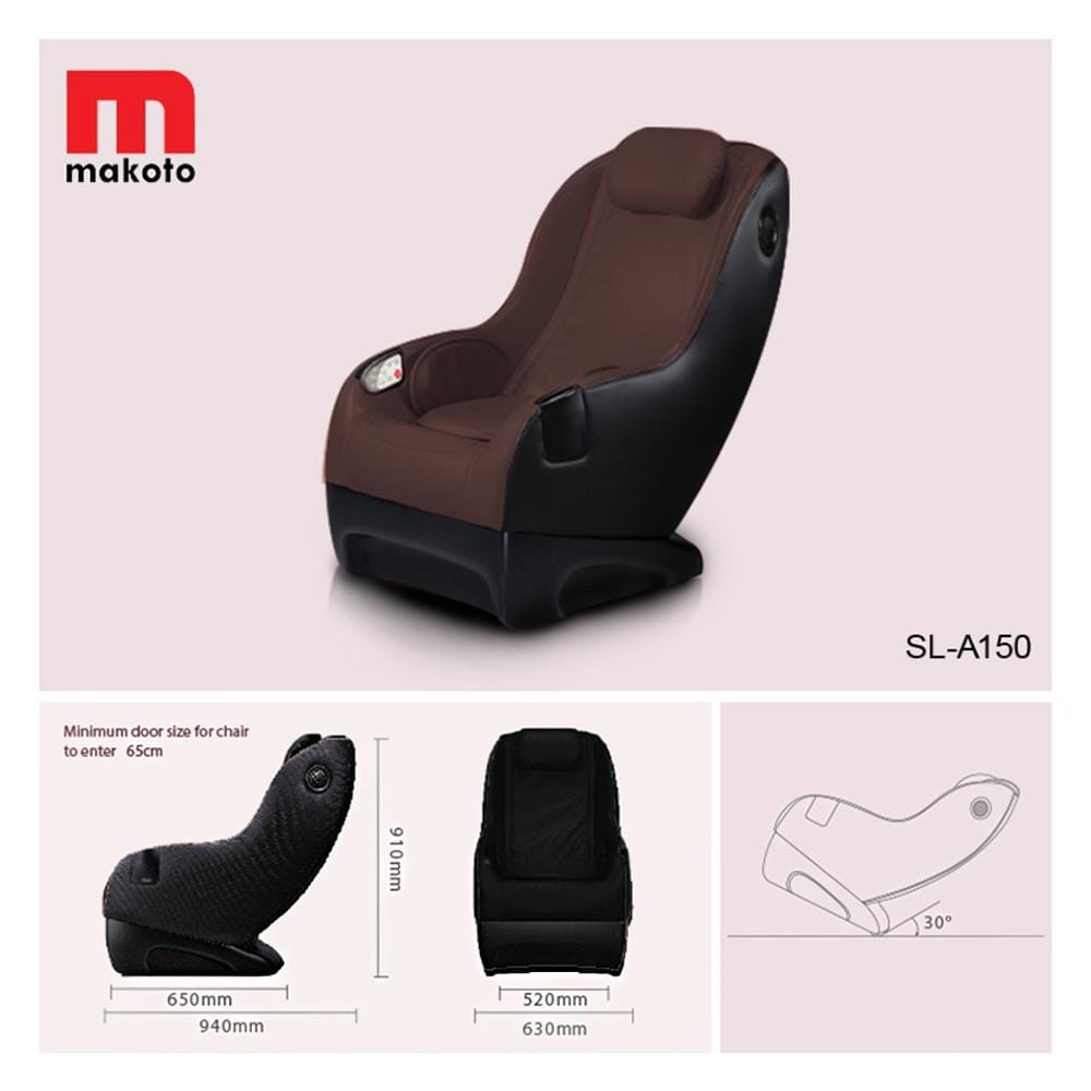 เก้าอี้นวดไฟฟ้า MAKOTO A150 สีส้ม