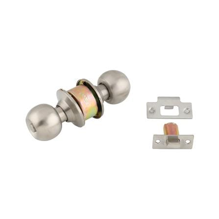 ลูกบิดประตูห้องน้ำ หัวกลม VECO 3871SS-BK สีสเตนเลส_3