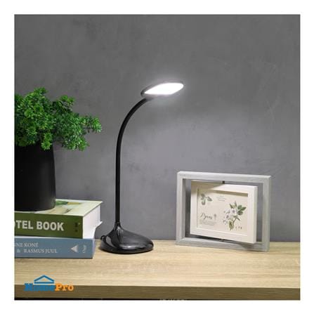 ไฟอ่านหนังสือ LED CARINI LA-Q318-1 4 วัตต์ COOLWHITE สีดำ_7