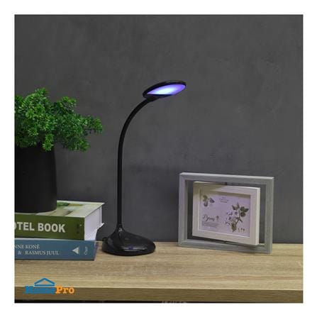 ไฟอ่านหนังสือ LED CARINI LA-Q318-1 4 วัตต์ COOLWHITE สีดำ_8