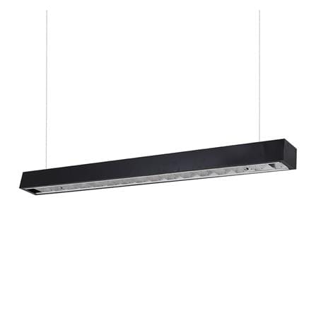 โคมตะแกรงติดลอย RACER LINEAR LOUVER 1x18 วัตต์ สีดำ_1