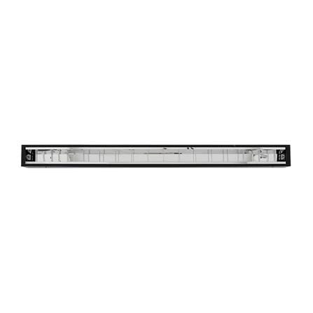 โคมตะแกรงติดลอย RACER LINEAR LOUVER 1x18 วัตต์ สีดำ_2
