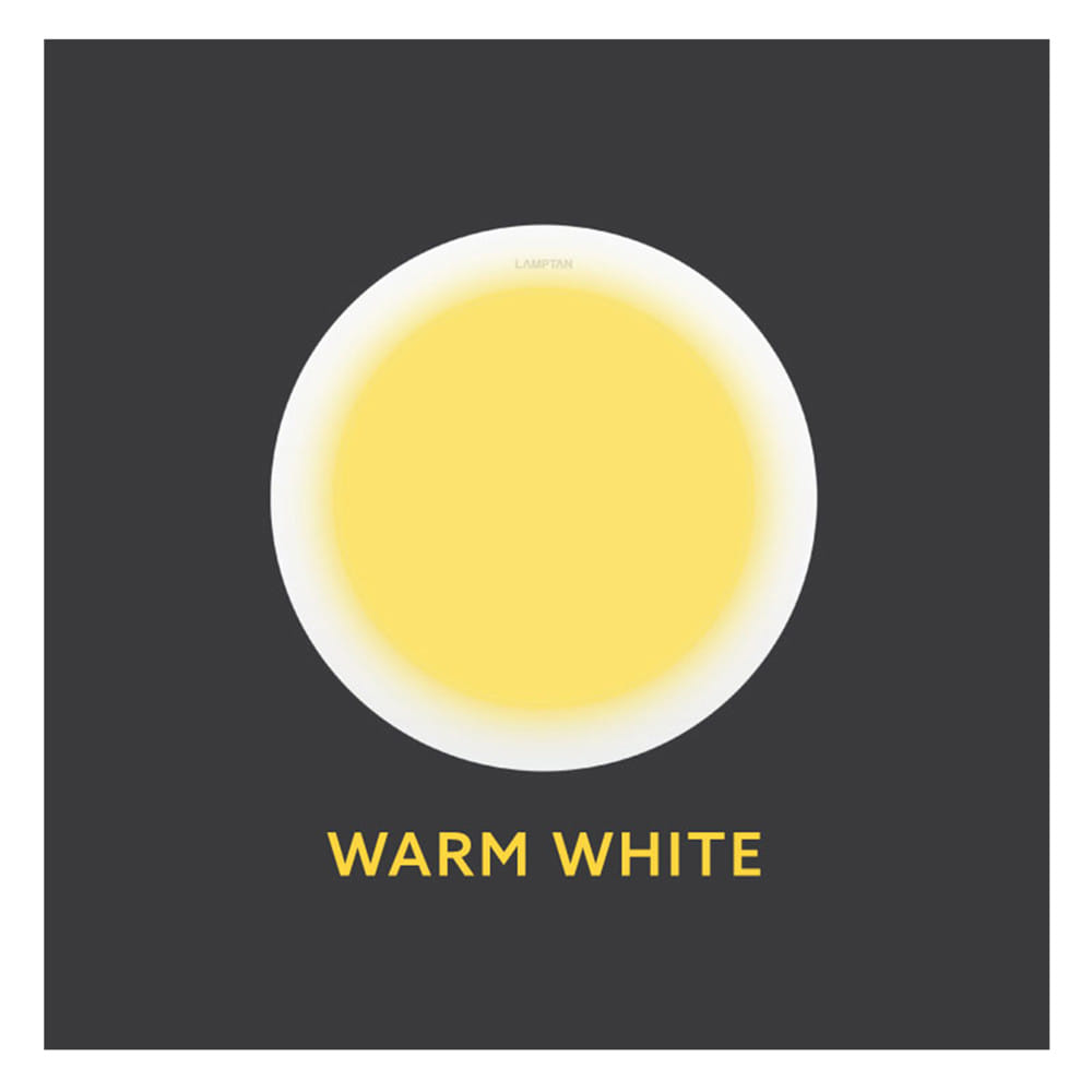 ดาวน์ไลท์ LED LAMPTAN ULTRA SLIM PC 6 นิ้ว 12 วัตต์ WARM WHITE สีขาว