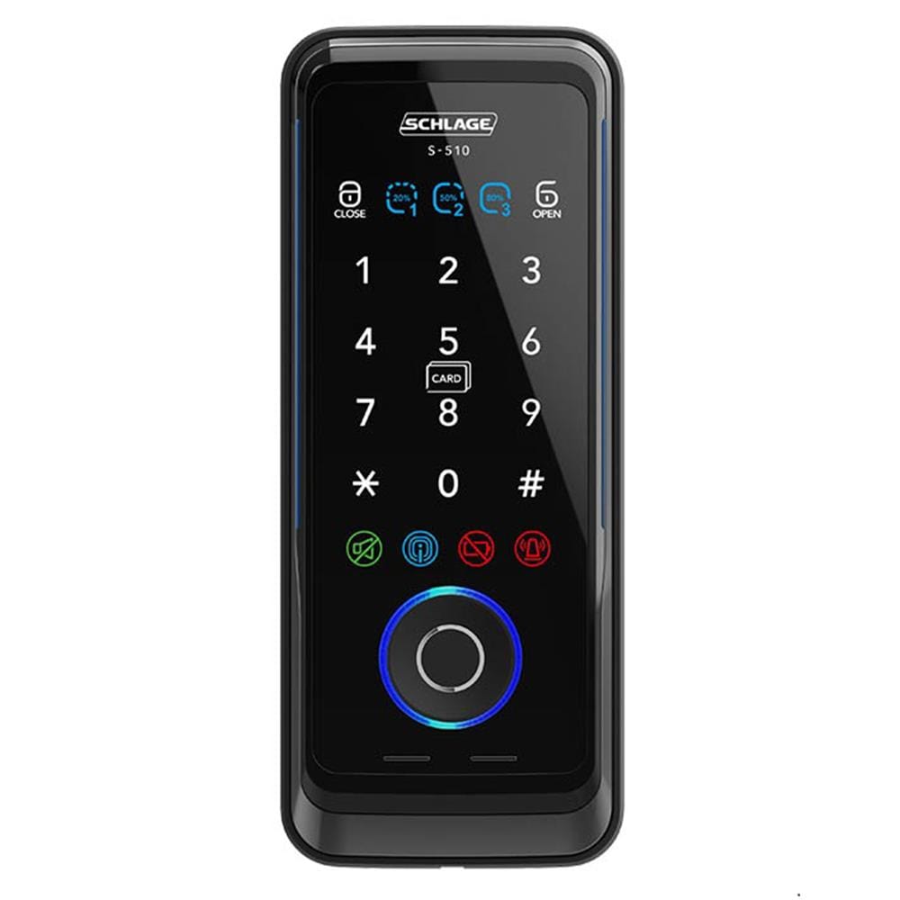กลอนดิจิตอล SCHLAGE S-510 FS สีดำ