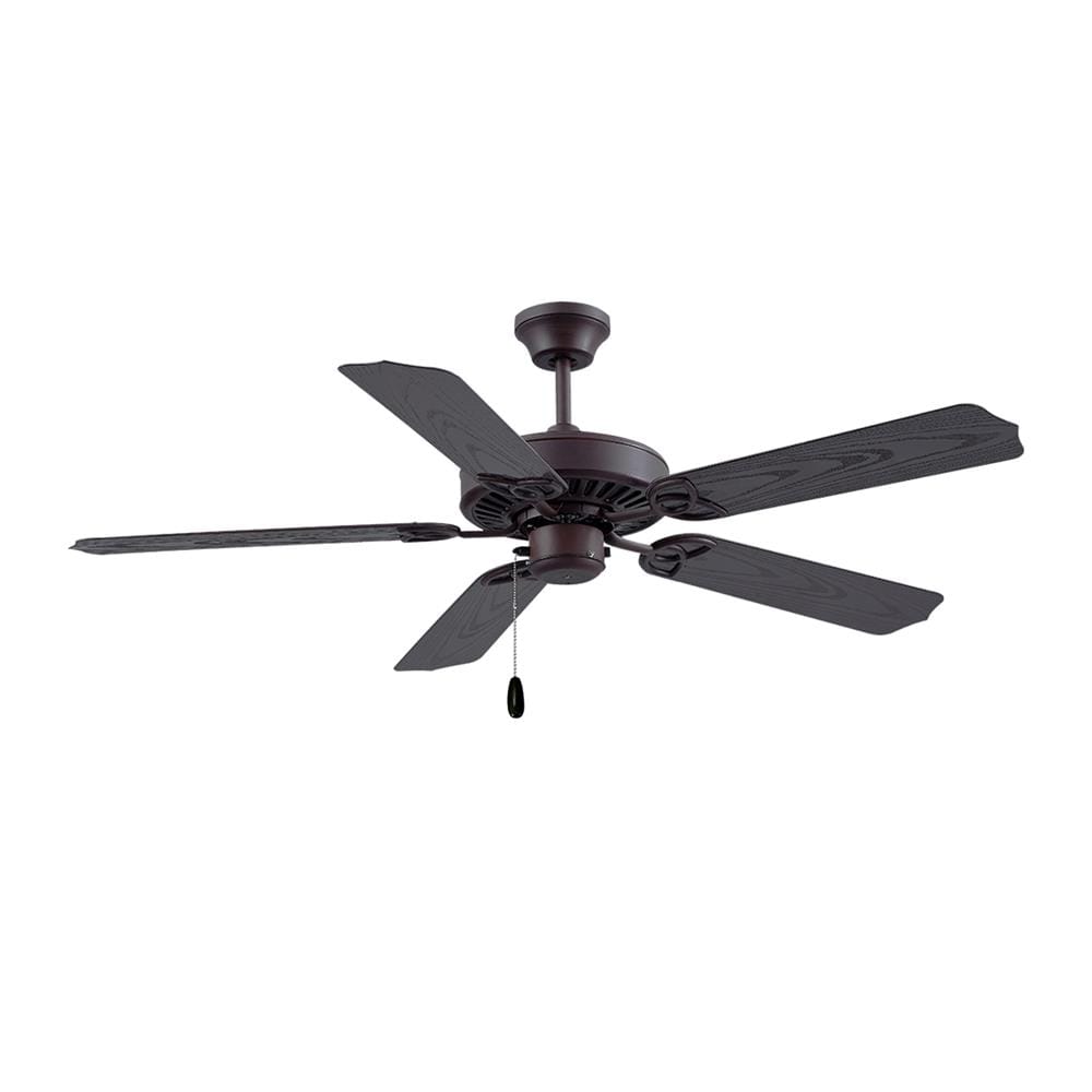พัดลมไม่มีโคมไฟ STARLIGHT MS21BR-ABS 52 นิ้ว สีน้ำตาล