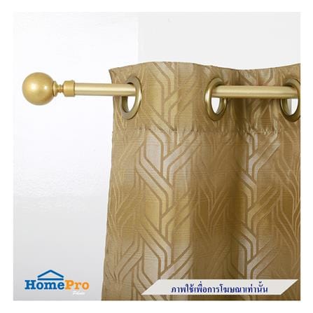 หัว-ท้ายรางม่าน HOME LIVING STYLE NIC 19 มม. สีทอง_2