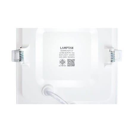 ดาวน์ไลท์ LED LAMPTAN ULTRA SLIM PC 6 นิ้ว 12 วัตต์ DAYLIGHT สีขาว_7