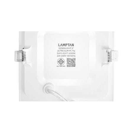 ดาวน์ไลท์ LED LAMPTAN ULTRA SLIM PC 5 นิ้ว 9 วัตต์ DAYLIGHT สีขาว_7