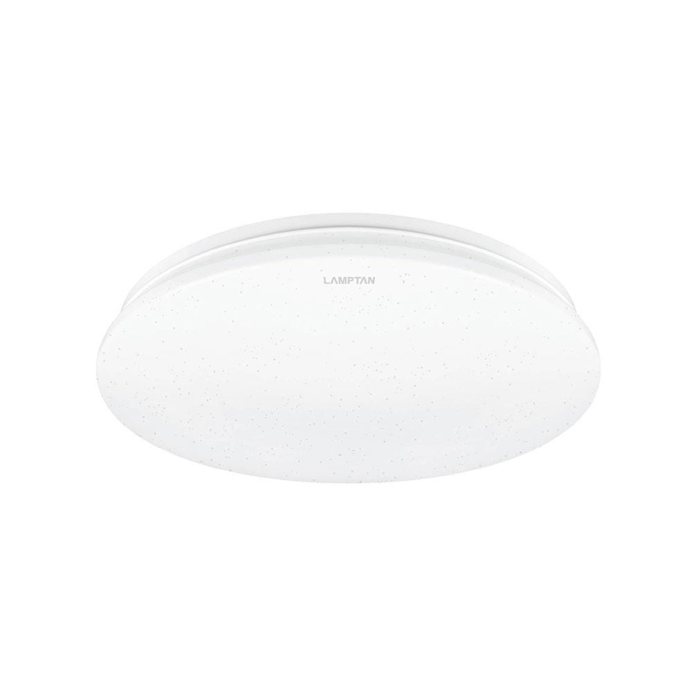 ไฟเพดาน LED LAMPTAN DYNATIC 16 นิ้ว 24 วัตต์ DAYLIGHT/COOL WHITE/WARM WHITE สีขาว