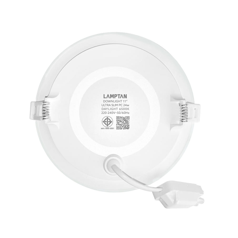 ดาวน์ไลท์ LED LAMPTAN ULTRA SLIM PC 11 นิ้ว 24 วัตต์ DAYLIGHT สีขาว