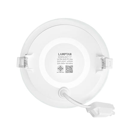 ดาวน์ไลท์ LED LAMPTAN ULTRA SLIM PC 11 นิ้ว 24 วัตต์ DAYLIGHT สีขาว_2