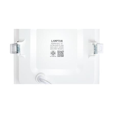 ดาวน์ไลท์ LED LAMPTAN ULTRA SLIM PC 10 นิ้ว 24 วัตต์ DAYLIGHT สีขาว_7