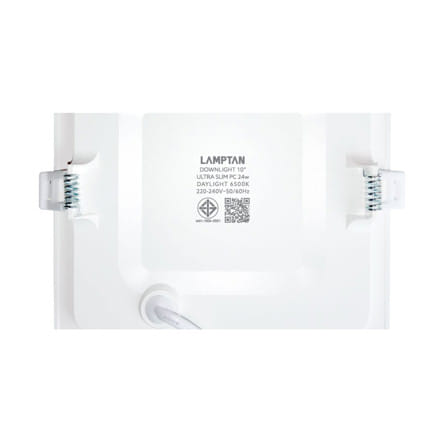 ดาวน์ไลท์ LED LAMPTAN ULTRA SLIM PC 10 นิ้ว 24 วัตต์ DAYLIGHT สีขาว_7