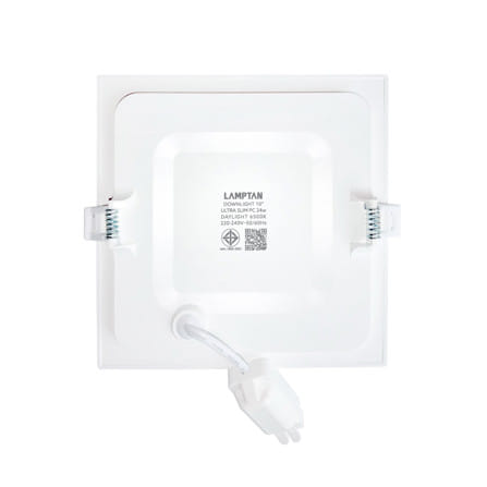 ดาวน์ไลท์ LED LAMPTAN ULTRA SLIM PC 10 นิ้ว 24 วัตต์ DAYLIGHT สีขาว_2