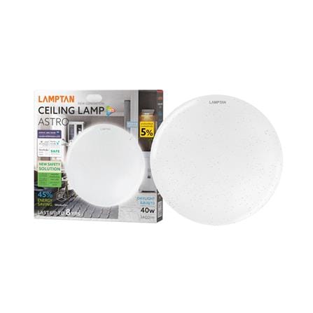 ไฟเพดาน LED LAMPTAN CEILING ASTRO 20 นิ้ว 40 วัตต์ DAYLIGHT สีขาว_2