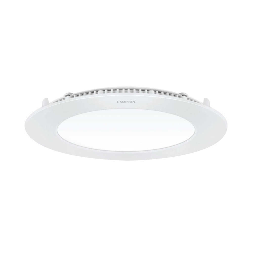 ดาวน์ไลท์ LED LAMPTAN ULTRA SLIM PC 6 นิ้ว 12 วัตต์ DAYLIGHT สีขาว