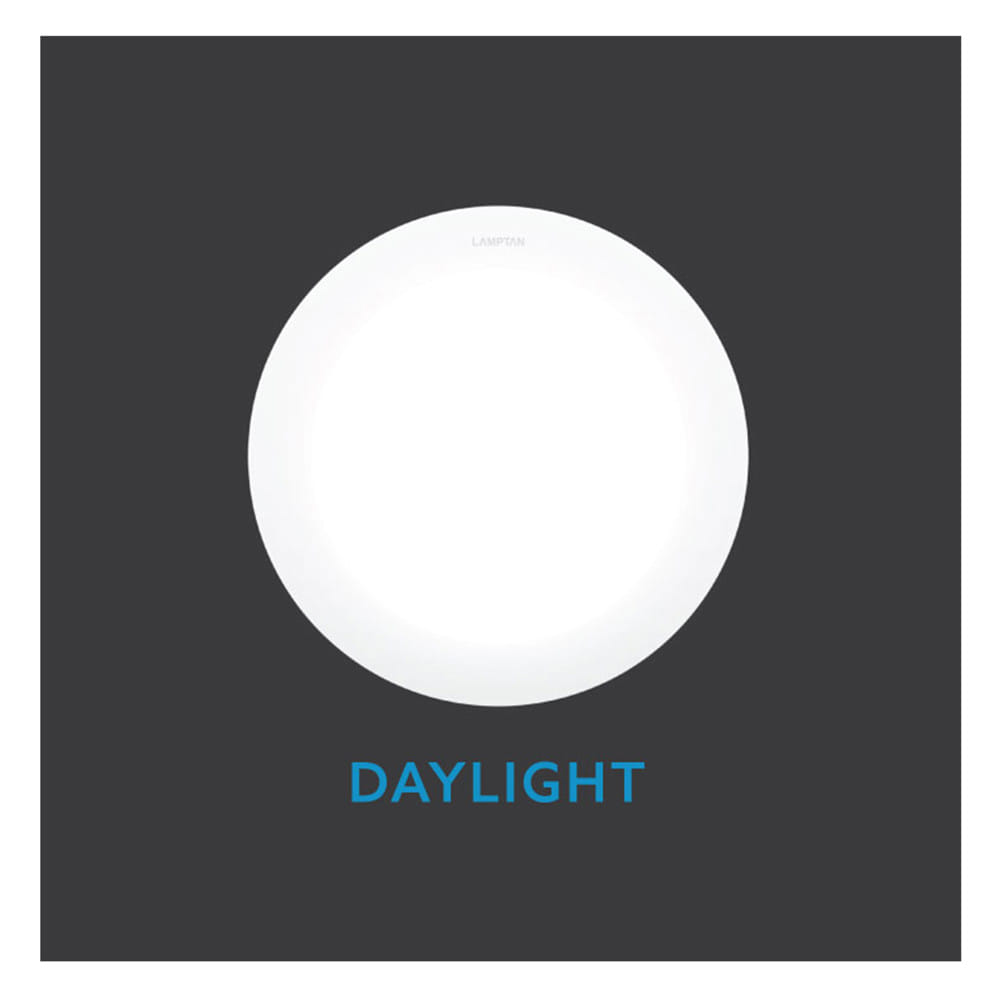 ดาวน์ไลท์ LED LAMPTAN ULTRA SLIM PC 6 นิ้ว 12 วัตต์ DAYLIGHT สีขาว