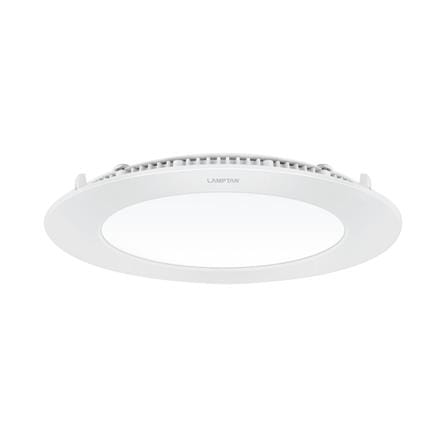 ดาวน์ไลท์ LED LAMPTAN ULTRA SLIM PC 6 นิ้ว 12 วัตต์ DAYLIGHT สีขาว_1