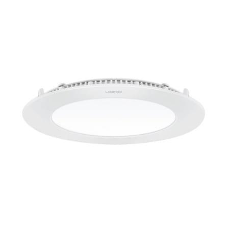 ดาวน์ไลท์ LED LAMPTAN ULTRA SLIM PC 6 นิ้ว 12 วัตต์ DAYLIGHT สีขาว_1