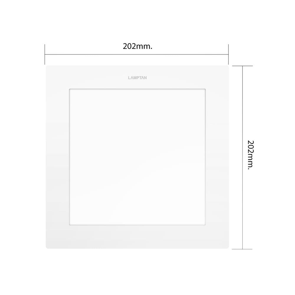 ดาวน์ไลท์ LED LAMPTAN ULTRA SLIM PC 7 นิ้ว 15 วัตต์ DAYLIGHT สีขาว