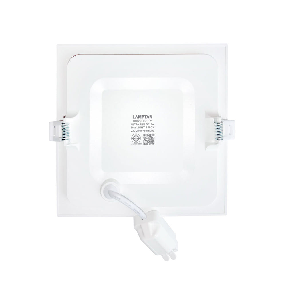 ดาวน์ไลท์ LED LAMPTAN ULTRA SLIM PC 7 นิ้ว 15 วัตต์ DAYLIGHT สีขาว