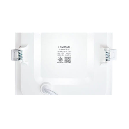 ดาวน์ไลท์ LED LAMPTAN ULTRA SLIM PC 7 นิ้ว 15 วัตต์ DAYLIGHT สีขาว_7