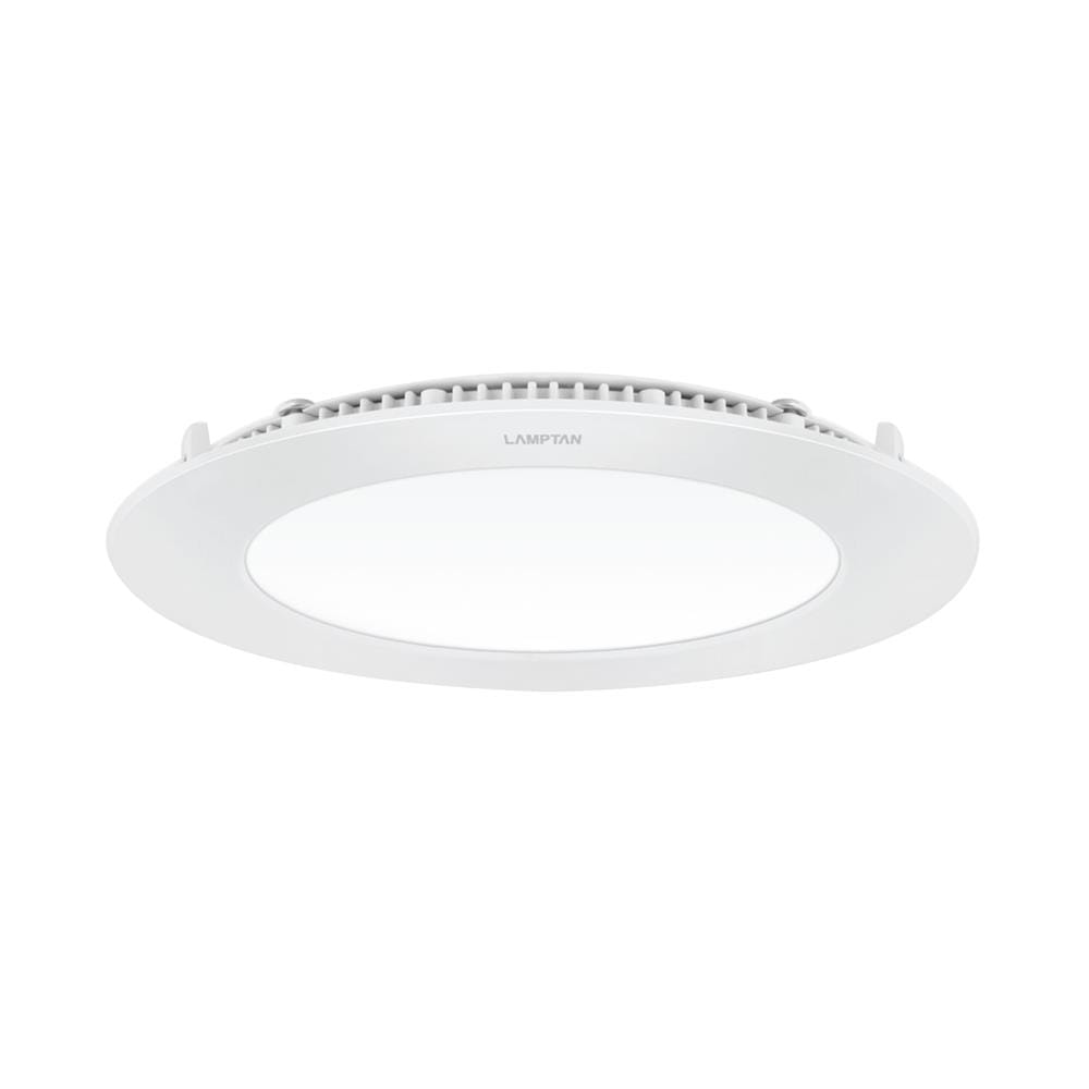 ดาวน์ไลท์ LED LAMPTAN ULTRA SLIM PC 5 นิ้ว 9 วัตต์ WARM WHITE สีขาว
