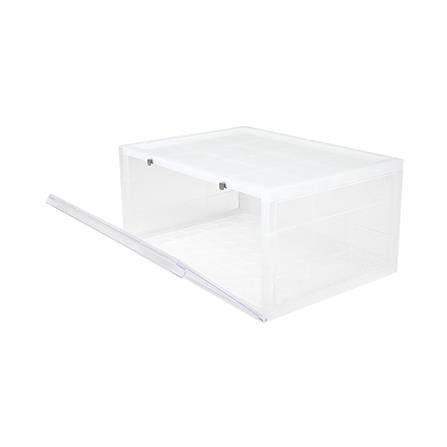 กล่องรองเท้าเปิดข้าง STACKO MAGNETIC LOCK 37X28X18.3 ซม. ใส_2