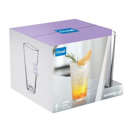แก้วน้ำ 370ml OCEAN GLASS CENTIQUE แพ็ค 4 ใบ_1