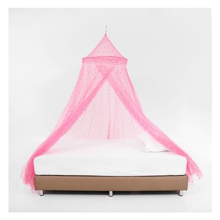 มุ้งกระโจมกันยุง ME LIVING SWING 60x250 ซม. สีชมพู_5