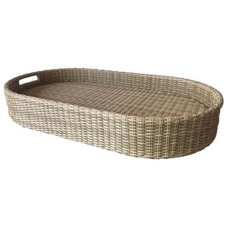 ถาดหวายเทียม IVY FLOATING TRAY สีน้ำตาล_0