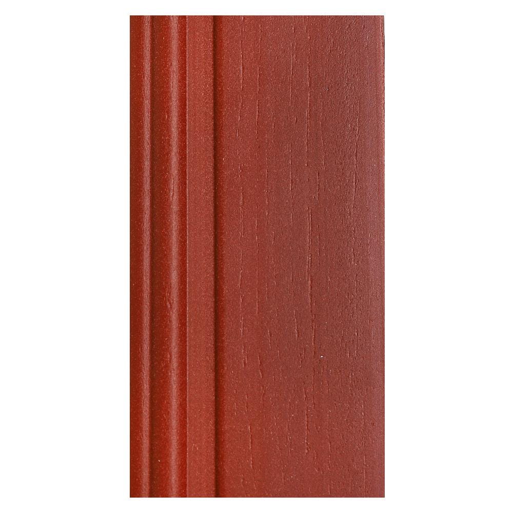 บัวพื้น WPC CROBERN 7.5X200X0.8 ซม. สีไม้ประดู่แดง