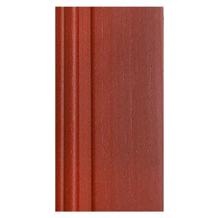 บัวพื้น WPC CROBERN 7.5X200X0.8 ซม. สีไม้ประดู่แดง_1
