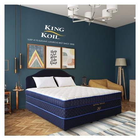 ที่นอนยางพารา 3.5 ฟุต KINGKOIL รุ่น NATURAL DELUXE พร้อมชุดเครื่องนอน 7 ชิ้น_5