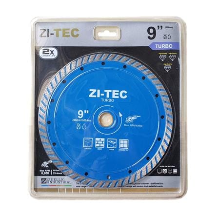 ใบตัดเพชร 9 นิ้ว ZITEC TURBO สีฟ้า_1
