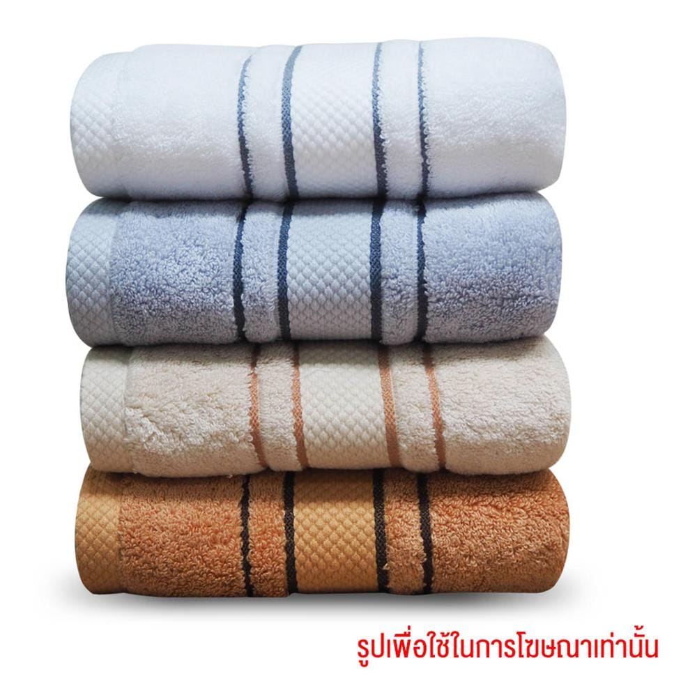 ผ้าขนหนู SWENY COTTONMOZ 16x32 นิ้ว สีขาว