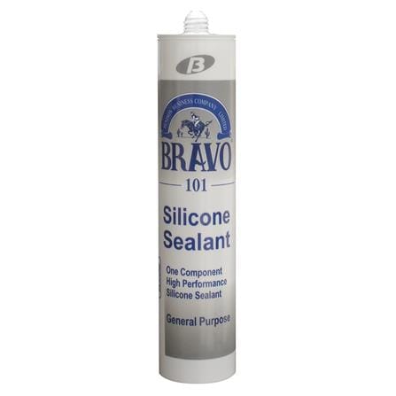 ซิลิโคนมีกรด BRAVO 101 250 มล. สีอะลูมิเนียม_0