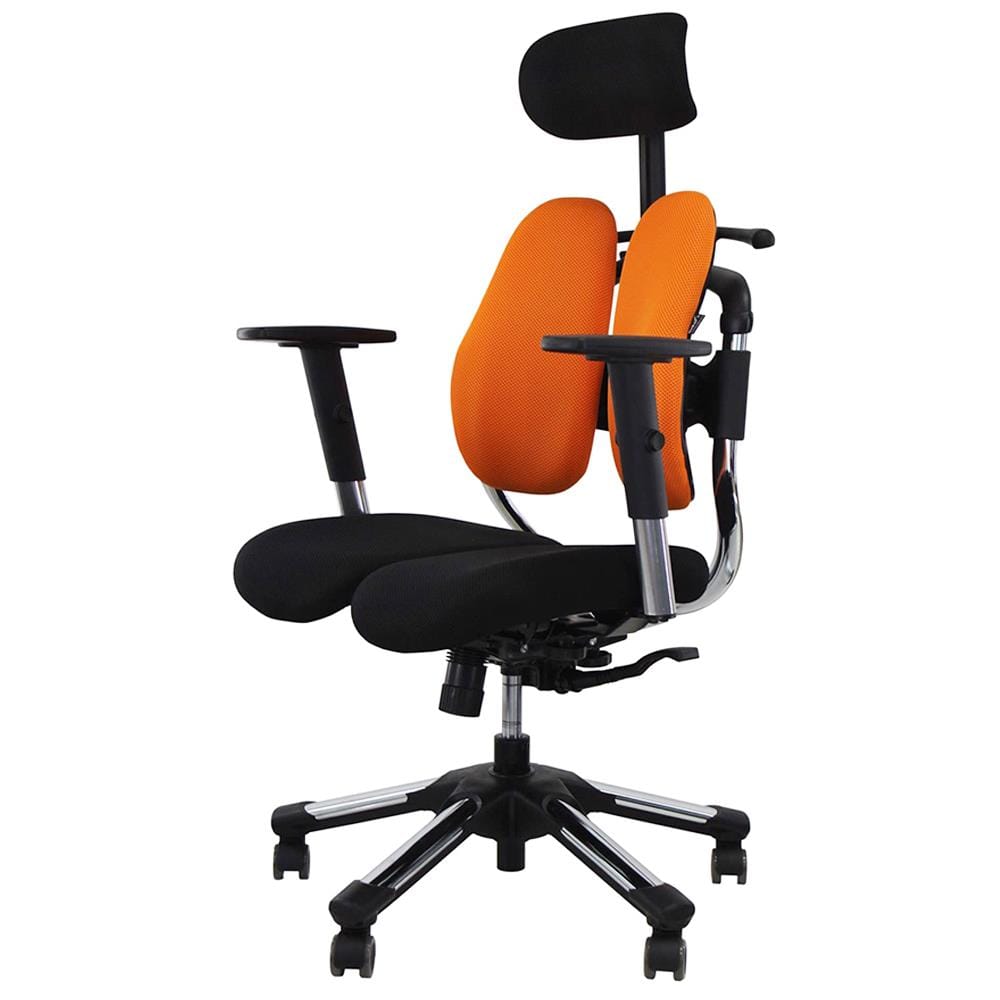 เก้าอี้เพื่อสุขภาพ HARA CHAIR V-TYPE สีส้ม