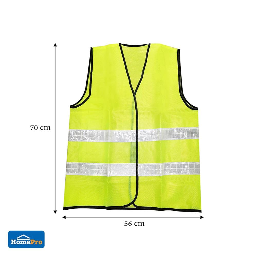 เสื้อจราจรสะท้อนแสง 2 แถบ DEXZON HS713 สีเขียว
