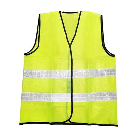 เสื้อจราจรสะท้อนแสง 2 แถบ DEXZON HS713 สีเขียว