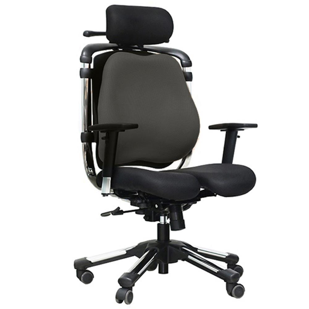 เก้าอี้เพื่อสุขภาพ HARA CHAIR ZENON-2 สีเทา