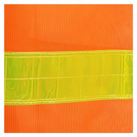 เสื้อจราจรสะท้อนแสง 2 แถบ HS713 สีส้ม_1