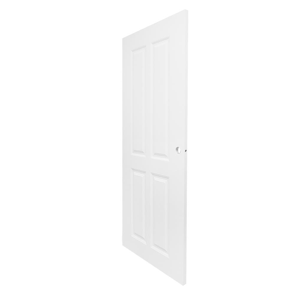 ประตูภายใน UPVC MODERNWOOD REVO MWIR05 80X200 ซม. สีขาว เจาะลูกบิด